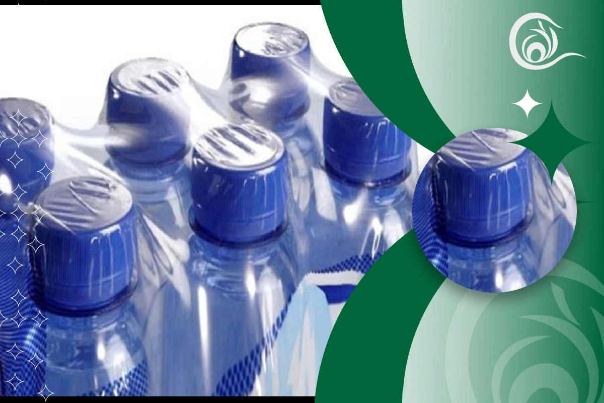 استفاده از نایلون شیرینگ در بسته بندی بطری‌ آب و نوشابه