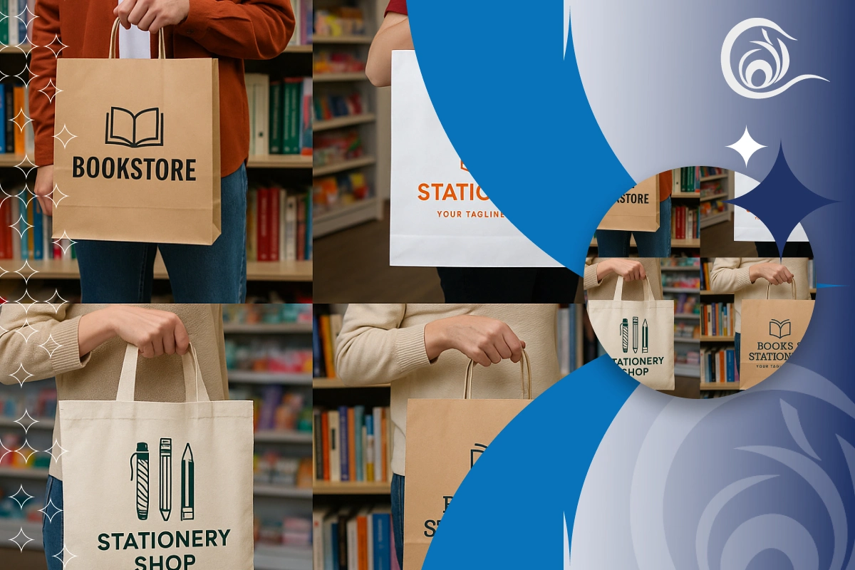 مزایای کیسه‌های تبلیغاتی در فروشگاه‌های کتاب و لوازم‌تحریر